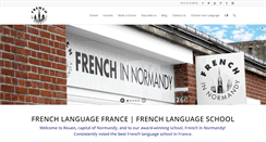 Desktop Screenshot of frenchinnormandy.com