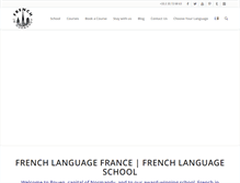 Tablet Screenshot of frenchinnormandy.com